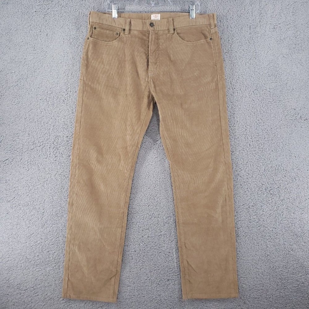 Dockers Mens Corduroy Khaki Chinos Pants Straight Size 36x32